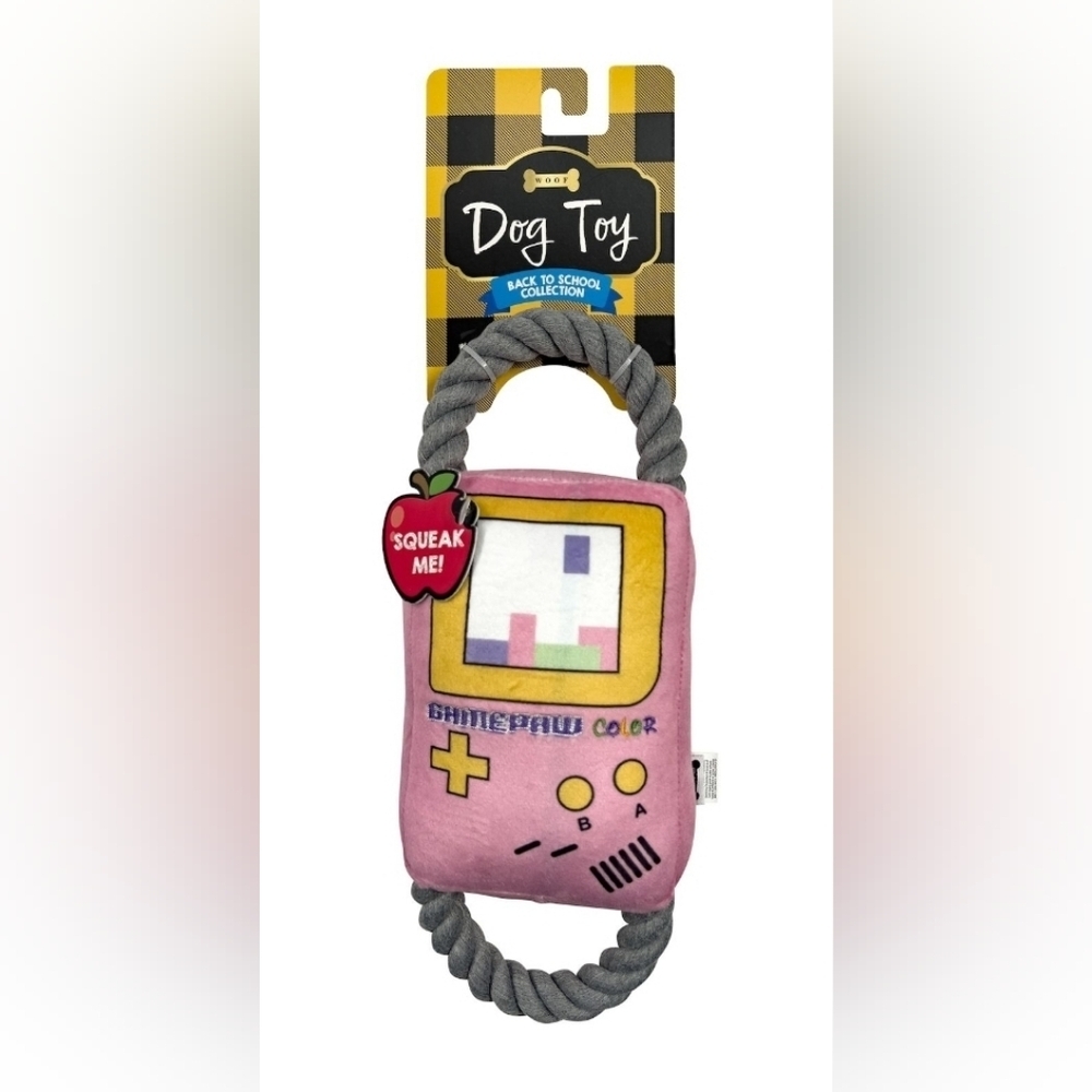 GamePaw Color Dog Toy - Pink